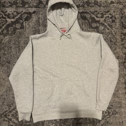 Men's Supreme Satin Appliqué Hooded Sweatshirt