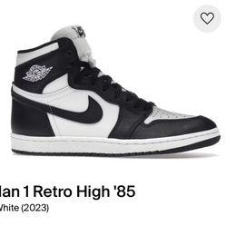 Air Jordan 1 85 Hi "Black/White"
