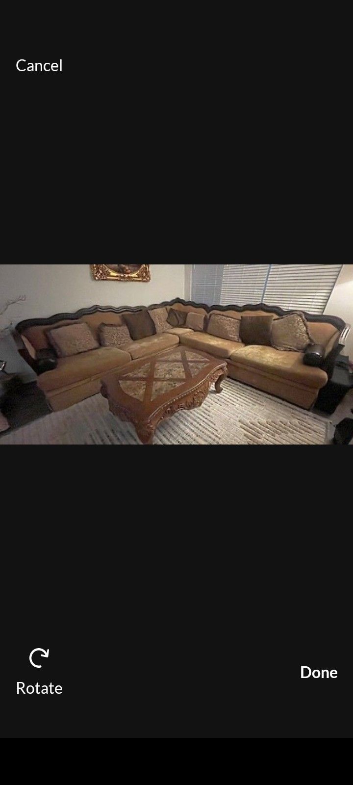 Sectional And Table 