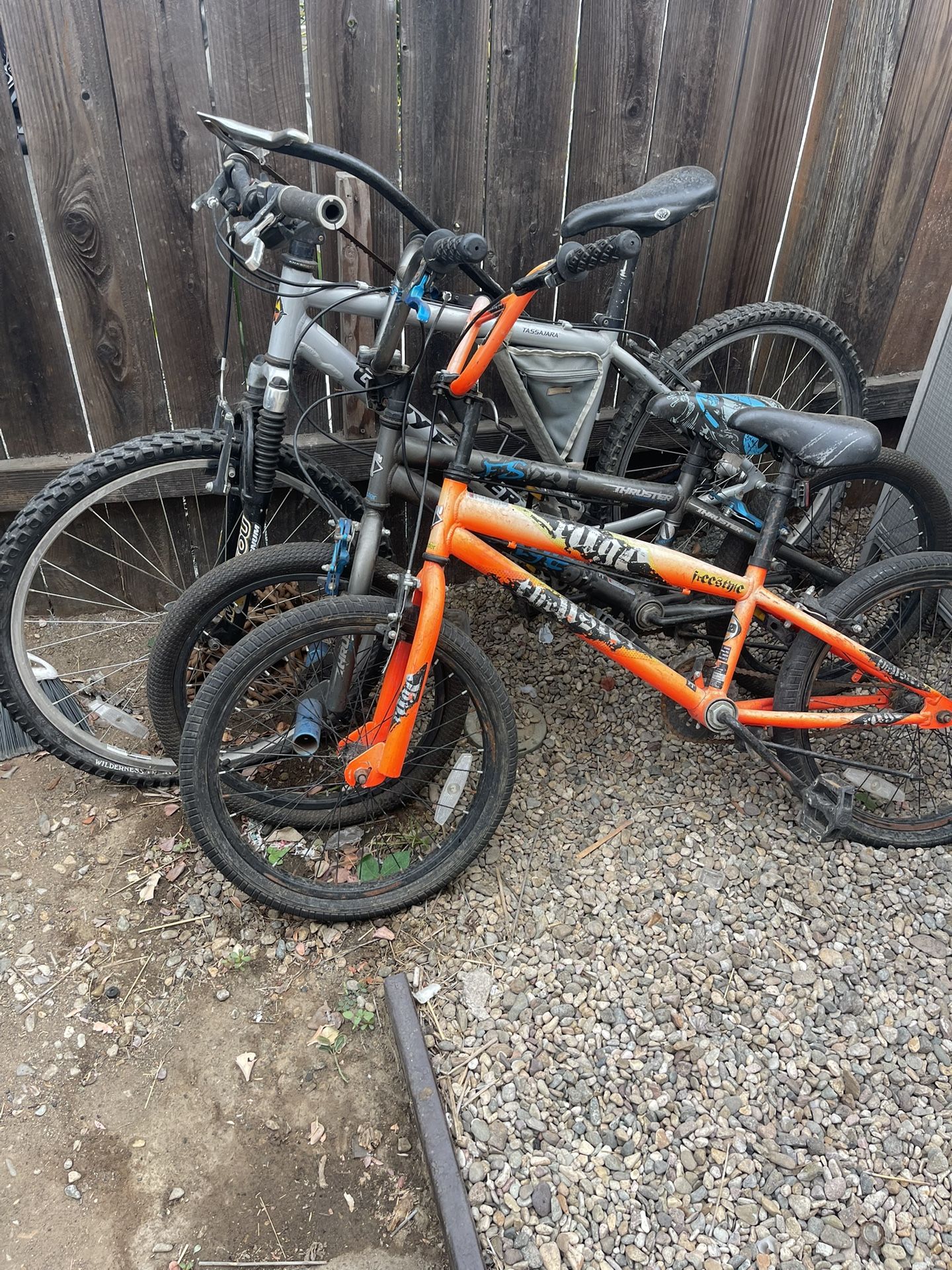 3 Bikes For Sale