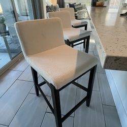 3 Bar Stools - Counter Height