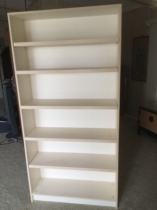 Solid Bookcase Very Substantial 5 Shelves 2 Adjustable 36 Wide 11 Solid Bookcase Very Substantial 5 Shelves 2 Adjustable 36 Wide 11 3 4 Deep 73 1 High