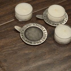 Tealight Candle Holder Set Angels light the Way