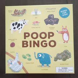 Poop Bingo : A Hilarious and Fascinating Educational Game for Kids! by Aidan Onn