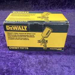 🧰🛠DEWALT Gravity Feed Pneumatic Touch-Up Spray Gun-NEW!-$40!🧰🛠