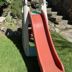 Large Step 2 Slide playhouse climber