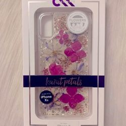 New In Box Casemate iPhone X/Xs “Karat Petals” Floral Phone Case