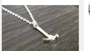 Hammer necklace