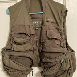 Old Orvis Fly Fishing Vest