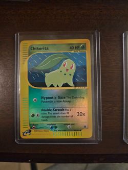 Chikorita Expedition Base Reverse Holo 2002