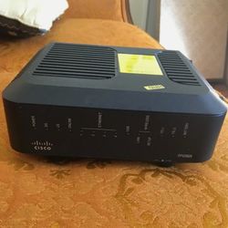 Cisco DPQ3925 DOCSIS 3.0 Router/Modem *Tested* Great Pre-Owned Condition Black

