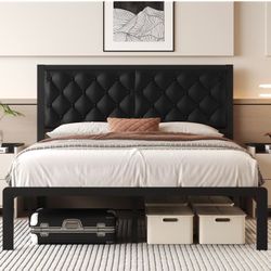 Queen Headboard & Frame