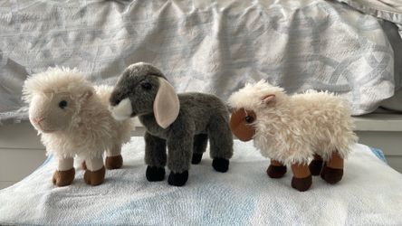 Maplelea Sheep And Goat Stuffed Animals