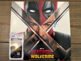 Hugh Jackman JSA Signed Deadpool & Wolverine 2LP Colored Vinyl Soundtrack