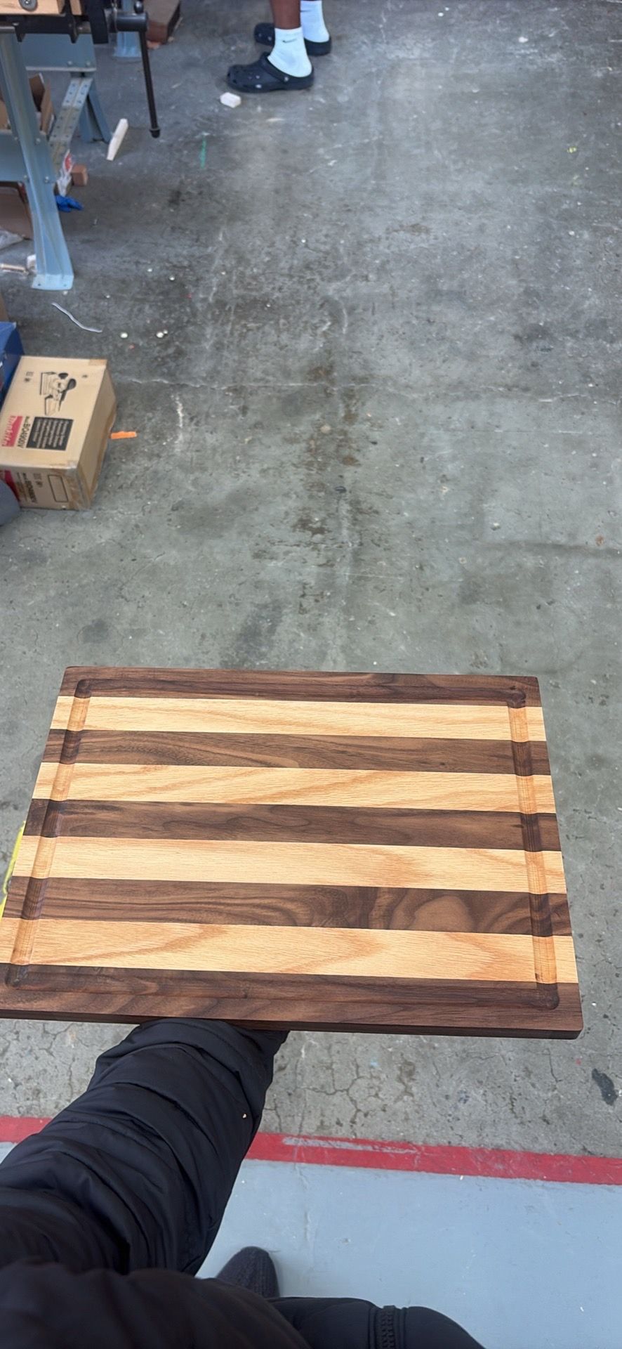 Walnut cutting board