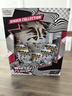 Pokemon Scarlet & Violet White Flare Binder Collection