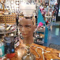 Custom made Face Lamp. 