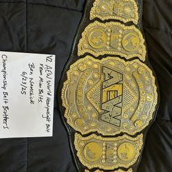 AEW World Heavyweight Championship Belt