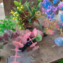 Fish Tank Artificial Plants 