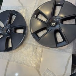 Tesla 4 Hubcaps 