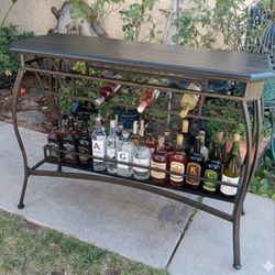 Metal Console /  Buffet Table