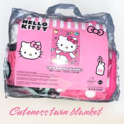 Hello Kitty Twin Blanket 