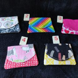 Fabric gift card holder/wallet