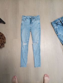 American Eagle Jeans, Next Level Stretch Skinny Jeans, Size 4