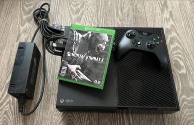 Xbox One Console with Controller and Mortal Kombat X Game