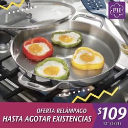 Healthy Cook Solutions Plancha 12"/30.4cm Princess House 