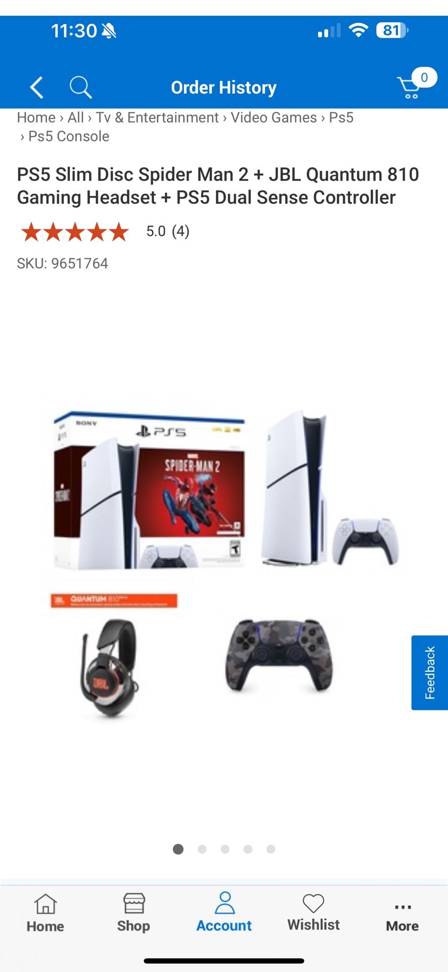 Ps5 slim Disc Edition Spider-Man 2 Plus Extras