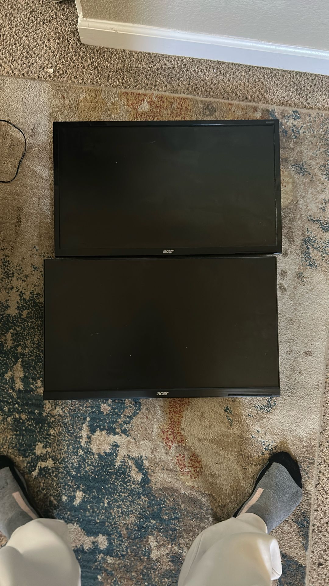 Two Acer Monitors