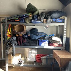6’x2’ Metal Shelving Garage Rack Heavy Duty