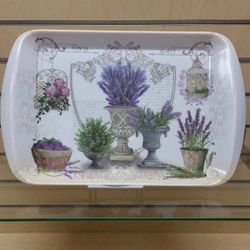 Serving Tray  _ Plastic ( NEW ) Kitchenware, Dinnerware, Serveware. Purple 