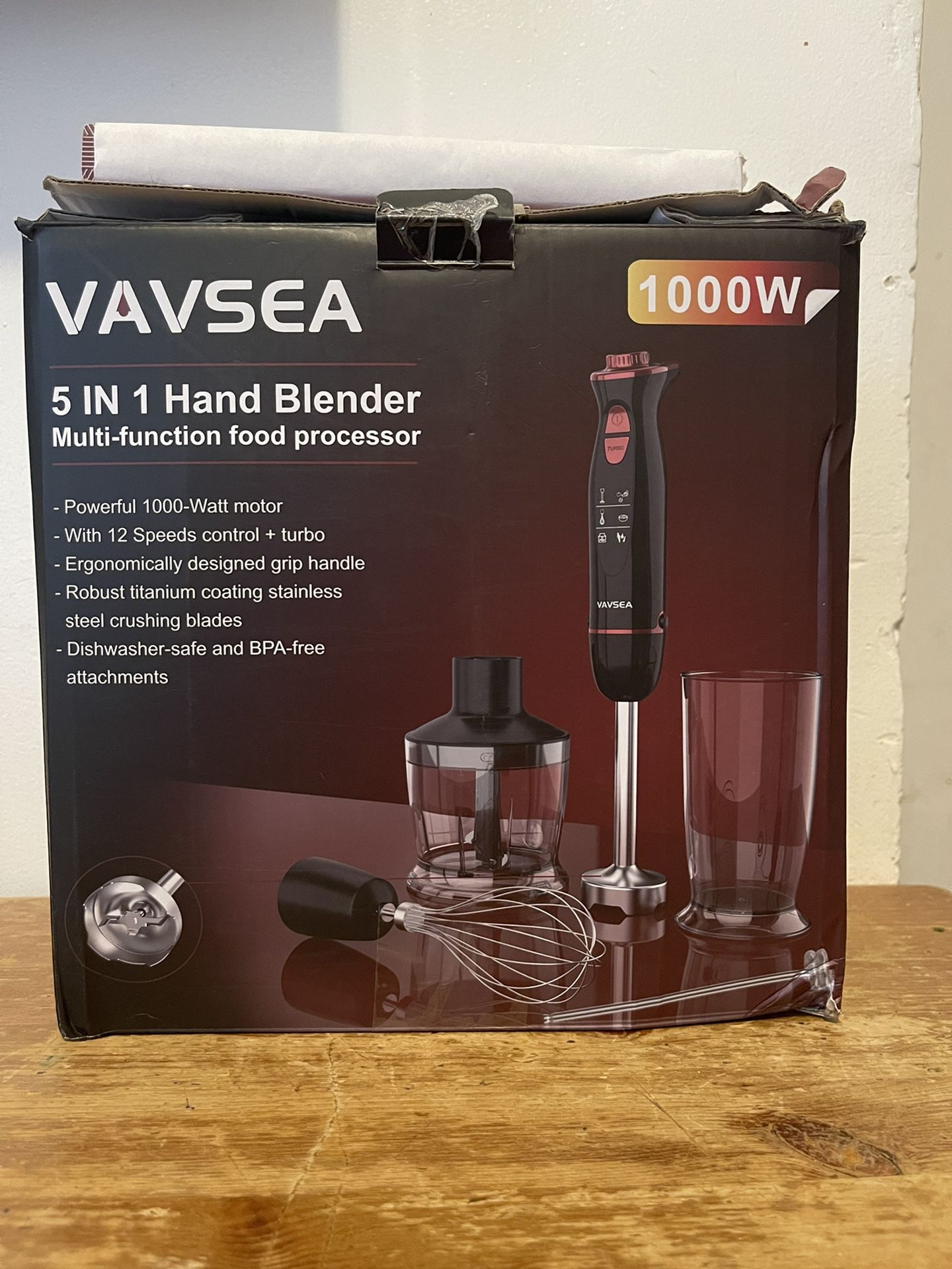 Vavsea 5 in 1 Hand blender 