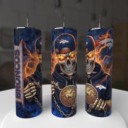 Denver Broncos Football Tumbler