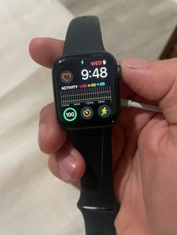 Apple Watch Series 6 with Black Sport Band