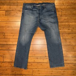 Levi's 501 blue denim jeans