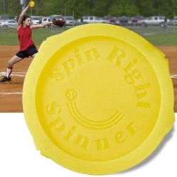 Spin Right Softball Spinner Fastpitch for Pitcher Overhand Thrower Training Aid Equipment , Perfect for Pitching & Throwing , Used at Top Collegiate P