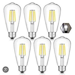 Mystery Mart ST64 LED Bulb LED Vintage Edison Light Bulbs, light 100W Equivalent,