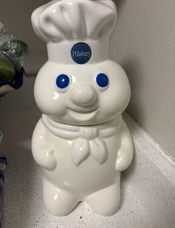 Pillsbury doughboy cookies jar