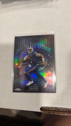 Josh Allen All Chrome Refractor
