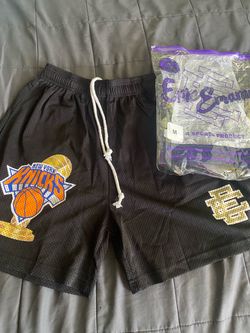 New York Knicks Black Eric Emanuel shorts