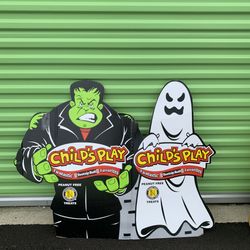 Tootsie Roll Cardboard Advertisement 