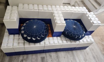 Giant Modular Building Blocks – Kids, Playroom, Furniture & Room Divider
