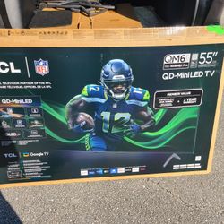 Tv Box 55 Inches New