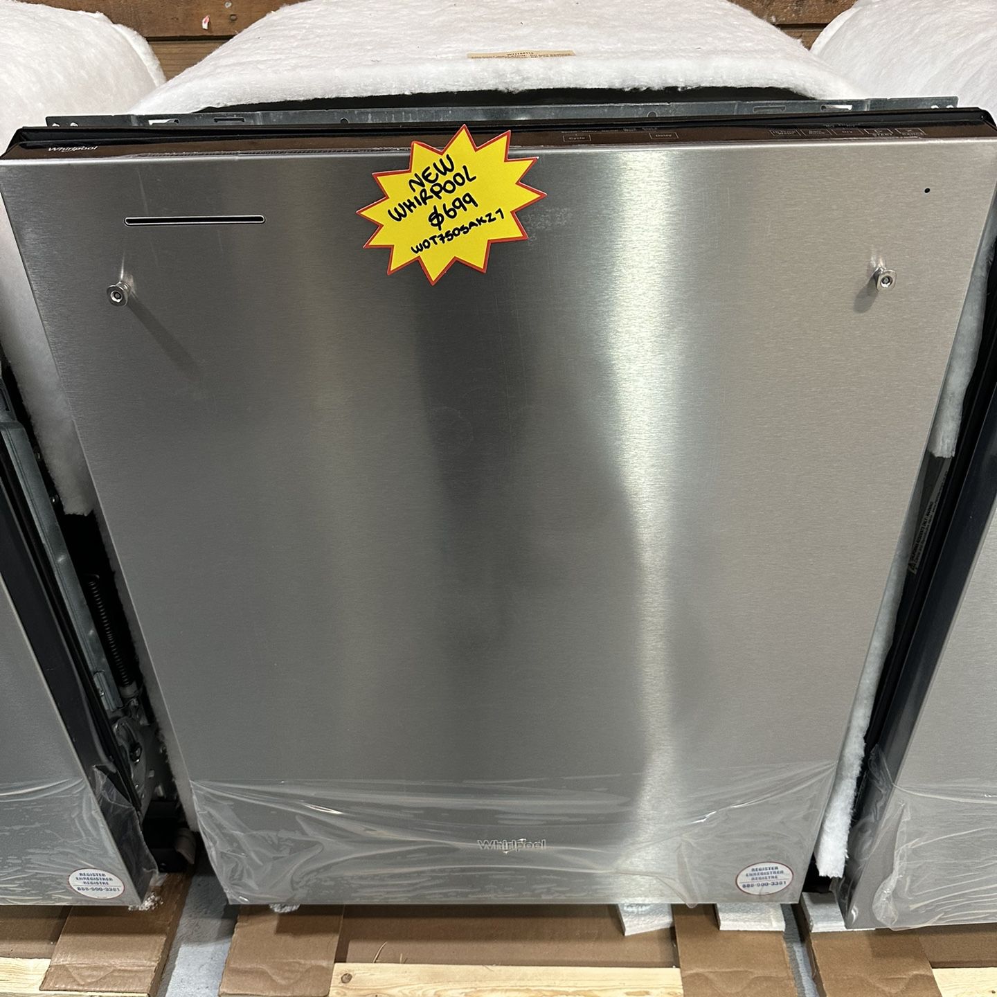NEW WHIRLPOOL DISHWASHER (LACEY)