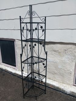 Corner SHELF Metal. Foldable 