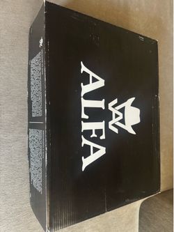 Alfa Caiman leather boots Brand New! Size 11