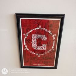 Chicago Fire FC Signed Commemorative Art Print - Framed